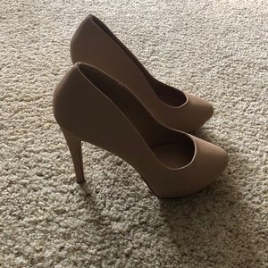 Charlotte Russe Larissa Nude High Heel